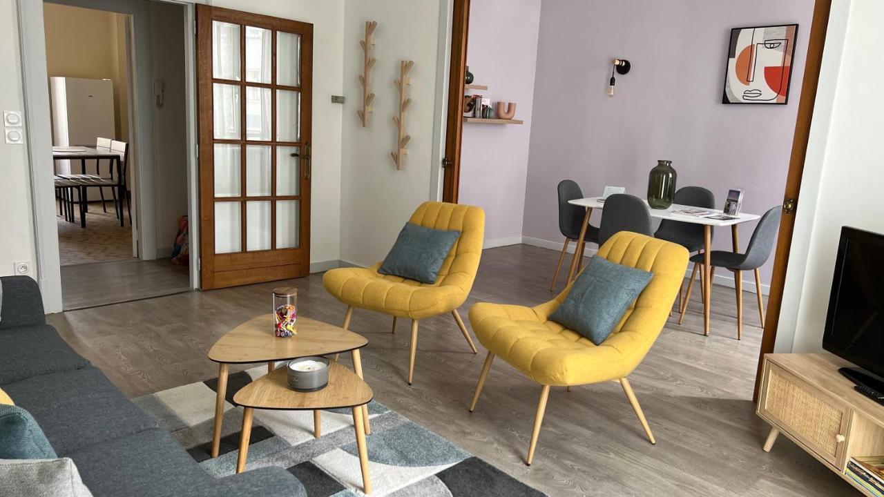 Appartement T4 70M2 - Meuble - Centre Ville - Proche Thermes ロン・ル・ソーニエ エクステリア 写真